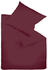 Fleuresse Colours Bettwäsche-Garnitur 200x220+2x80x80 cm pflaume