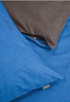 Schiesser Bettwäsche Doubleface Renforcé 155x220 royalblau/dunkelgrau – Komfort und Pflegeleichtigkeit