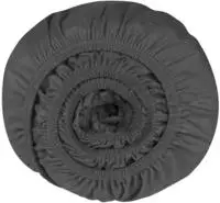 Boxspring-Spannleintuch, Dunkelgrau, Textil, 100x200 cm, f&uuml;r Wasserbetten geeignet,