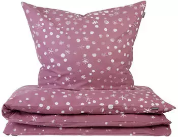 Schiesser Bettw&auml;sche-Set Runa 155x220 rosa