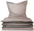 Schiesser Bettwäsche Doubleface Renforcé 155x220 taupe/dunkelgrau