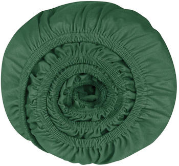 Schiesser Spannbettlaken Flexi 150 dunkelgr&uuml;n