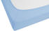 Biberna 77144 Jersey-Stretch 90x190-100x200cm eisblau