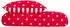 Schiesser Bettwäsche Sterne Feinbiber 135 x200 rot/weiß
