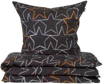 Schiesser Feinbiber Bettw&auml;sche-Set Lizzy 135 x200 braun