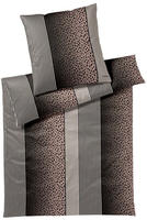 Joop! Bettw&auml;sche Leo 4112-09 Taupe - 155x220cm + 40x80cm