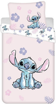 Jerry Fabrics Lilo Und Stitch 140x200+70x90 cm rosa
