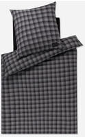Joop! Bettw&auml;sche Soft Checks - 135x200cm + 80x80cm45000-09 anthracite