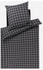 Joop! Flanell Soft Checks anthracite 135x200+80x80 cm