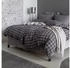 Joop! Flanell Soft Checks anthracite 135x200+80x80 cm