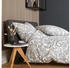 Janine Feinbiber Davos 65152 silber taupe 135x200+80x80 cm