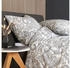 Janine Feinbiber Davos 65152 silber taupe 135x200+80x80 cm