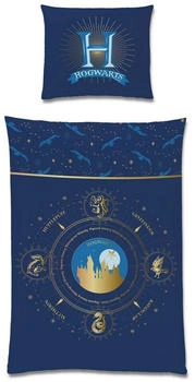 Beronage Harry Potter Sternenbild 135x200+80x80 cm blau
