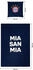 FC Bayern München Glow in the dark 135x200+80x80 cm navy