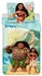 Jerry Fabrics Vaiana/Moana 140x200+70x90 cm braun/blau