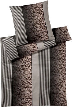 Joop! Leo 4112 155 x 220 + 80 x 80 cm Taupe Joop! Leo 4112 155 x 220 + 80 x 80 cm Taupe