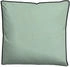Biberna Uni-Melange Flanell 840500 155 x 220 + 80 x 80 cm Mint