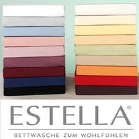 Estella Spannbettlaken "Jersey Topper aus Baumwolle mit Elasthan" f&uuml;r Topper bis 10