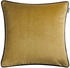 Musterring Kissenbezug Corner 45 x 45 cm Polyester Gelb Senf