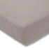 Estella Zwirnjersey Topper-Spannbetttuch 6950 100 x 200 x 7 cm Kiesel