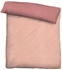 Biberna Melange Flanell-Wendebettwäsche 0840500-168 135x200 cm terra