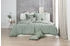 Hahn Stonewashed 135 x 200 cm Renforce Grün Olive