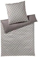 Joop! Bettw&auml;sche Cornflower Double 4083-17 Taupe - 155x220cm + 80x80cm