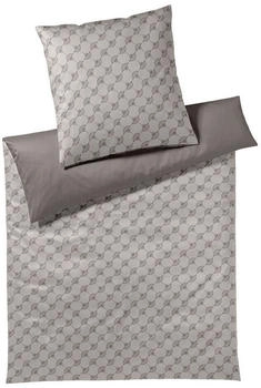 Joop! Cornflower Double 155x220 cm Satin Grau Taupe 155 x 220 Joop! Cornflower Double 155x220 cm Satin Grau Taupe 155 x 220