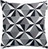 Musterring Kissenbezug Prism 45 x 45 cm Mischgewebe Grau