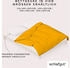 Schlafgut Knitted Bio 27001 / 2700K 200 x 200 cm Yellow Deep