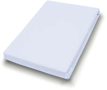 Prinz Exklusiv Mako-Jersey Spannbetttuch 02010 180-200 x 200 cm Hellgrau