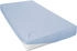 Prinz Exklusiv Mako-Jersey Spannbetttuch 02010 140-160 x 200 cm Blue Sky
