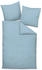 Janine Colours 31001 200 x 200 + 2 x 80 x 80 cm Perlblau