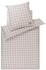 Joop! Flanell Soft Checks cream 135x200+80x80 cm Flanell Soft Checks cream