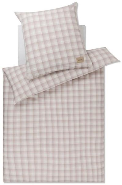 Joop! Flanell Soft Checks cream 135x200+80x80 cm Flanell Soft Checks cream