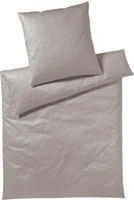 Elegante Bettw&auml;sche "Solid Jersey" 2 Stk. angenehmes Hautgef&uuml;hl