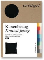 Schlafgut Kissenbezug "Premium Kissenbezug Knitted Jersey (1 St)" Ton-in-Ton