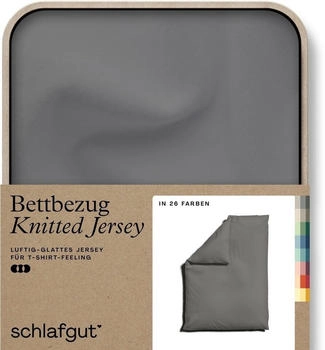 Schlafgut Knitted Bio 27001 / 2700K 155 x 220 cm Grey Mid