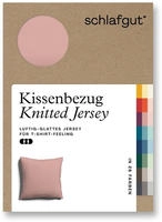 Schlafgut Kissenbezug "Premium Kissenbezug Knitted Jersey (1 St)" Ton-in-Ton