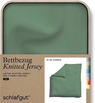 Schlafgut Knitted Bio 27001 / 2700K 240 x 220 cm Green Mid