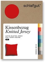 Schlafgut Kissenbezug "Premium Kissenbezug Knitted Jersey (1 St)" Ton-in-Ton