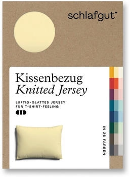 Schlafgut Knitted Bio 27001 / 2700K 60 x 80 cm Yellow Mid