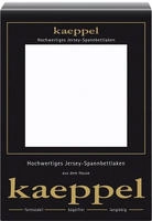 Kaeppel Spannbettlaken "Single Jersey Mako Elasthan" aus 97% Baumwolle und 3%