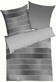 Kaeppel Timeless 200 x cm Satin Grau Zinn
