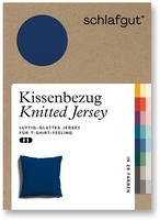 Schlafgut Kissenbezug "Premium Kissenbezug Knitted Jersey (1 St)" Ton-in-Ton