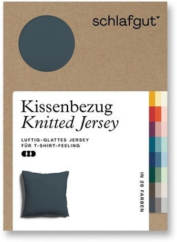 Schlafgut Knitted Bio 27001 / 2700K 80 x 80 cm Grey Deep