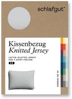 Schlafgut Kissenbezug "Premium Kissenbezug Knitted Jersey (1 St)" Ton-in-Ton