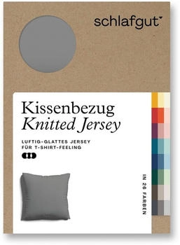 Schlafgut Knitted Bio 27001 / 2700K 80 x 80 cm Grey Mid