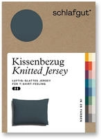 Schlafgut Kissenbezug "Premium Kissenbezug Knitted Jersey (1 St)" Ton-in-Ton