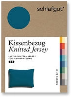 Schlafgut Kissenbezug "Premium Kissenbezug Knitted Jersey (1 St)" Ton-in-Ton